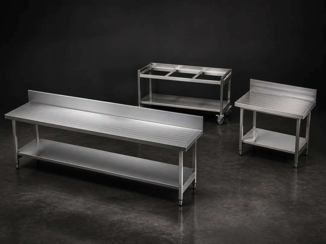 Dishwasher Inlet / Outlet Benches commercial product system