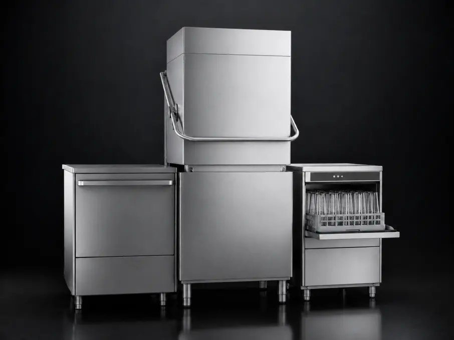 Commercial passthrough, underbench and glasswashing equipment