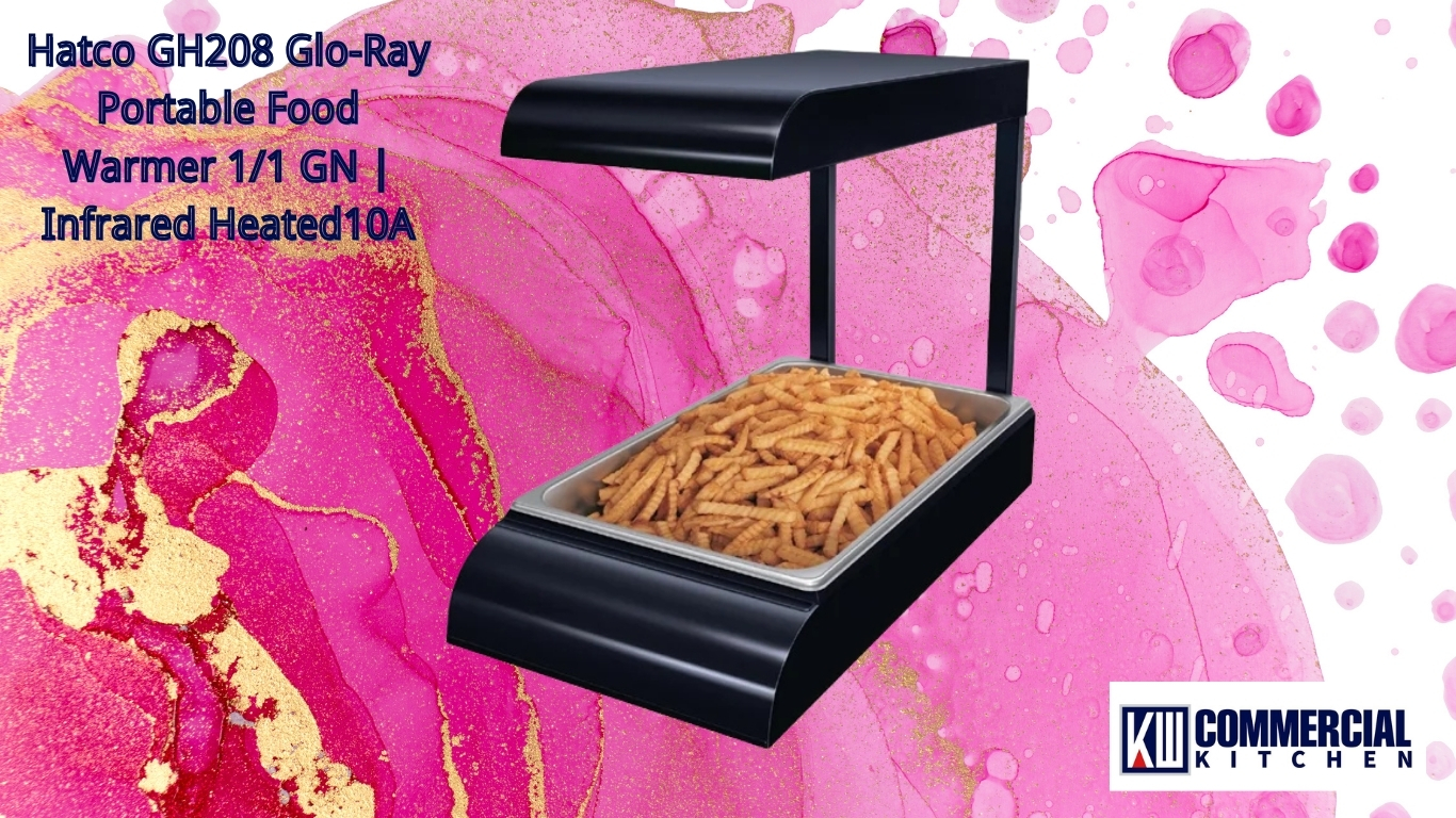 Hatco GH208 Glo-Ray Portable Food Warmer 1/1 GN | Infrared Heated10A