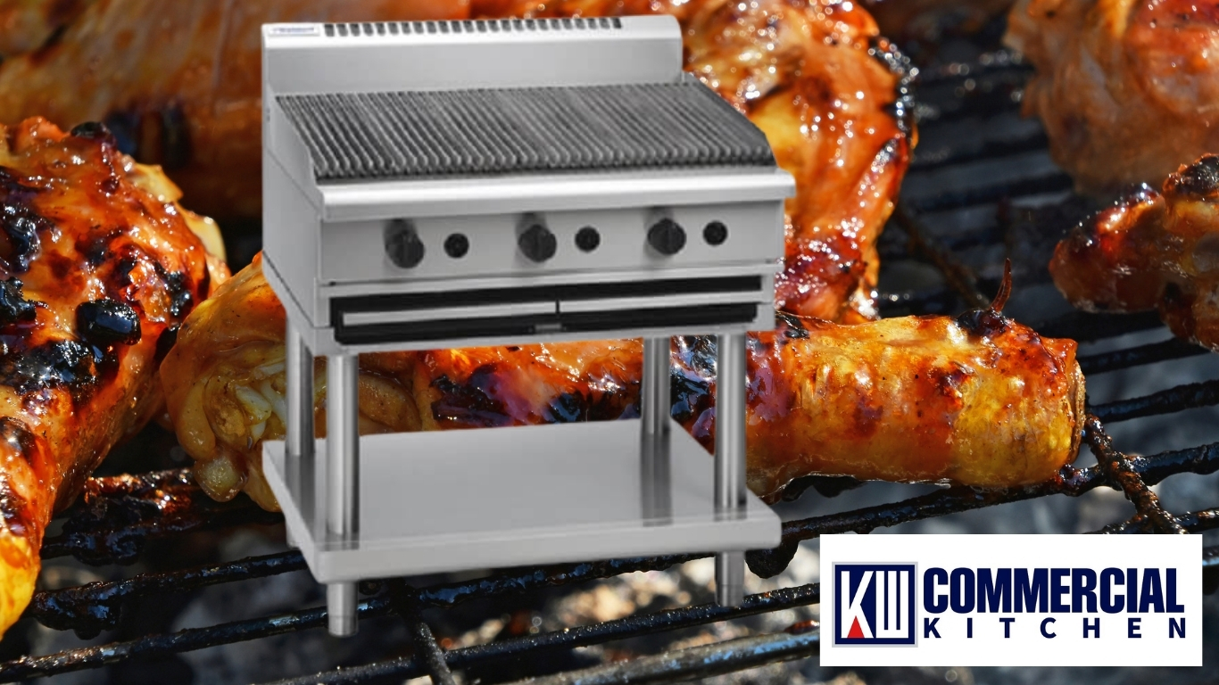 Waldorf CH8900G-LS Gas Char Grill 900mm Wide