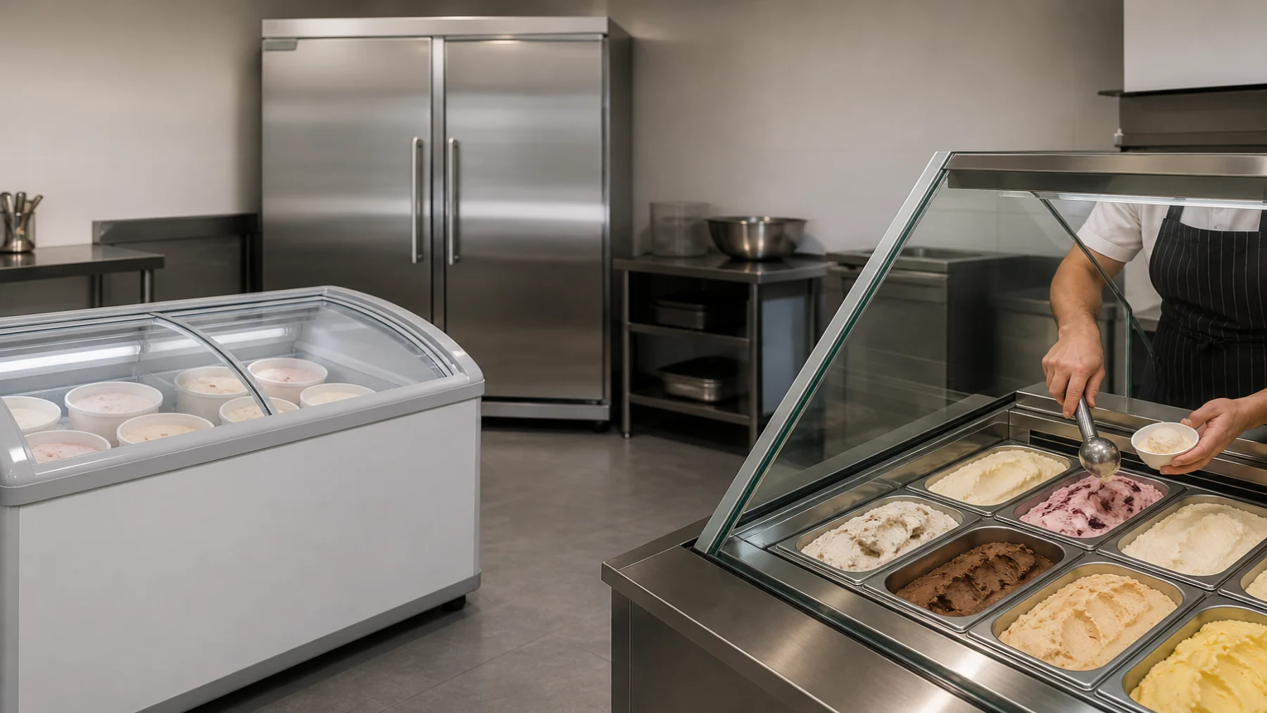 Ice Cream Freezer or Gelato Display? Match the Cabinet to the Job