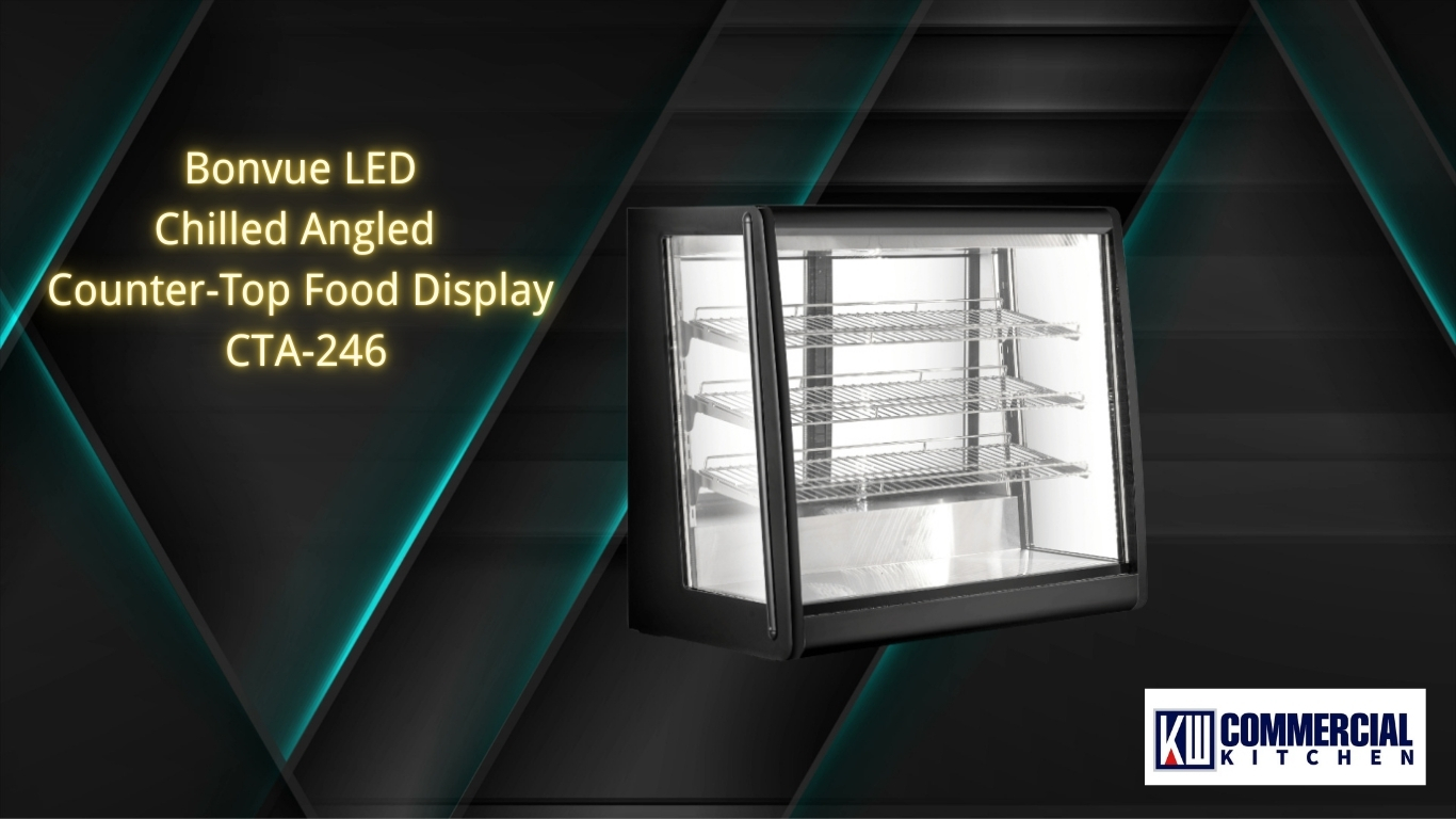 Bonvue Chilled Angled Counter-Top Food Display - CTA-246