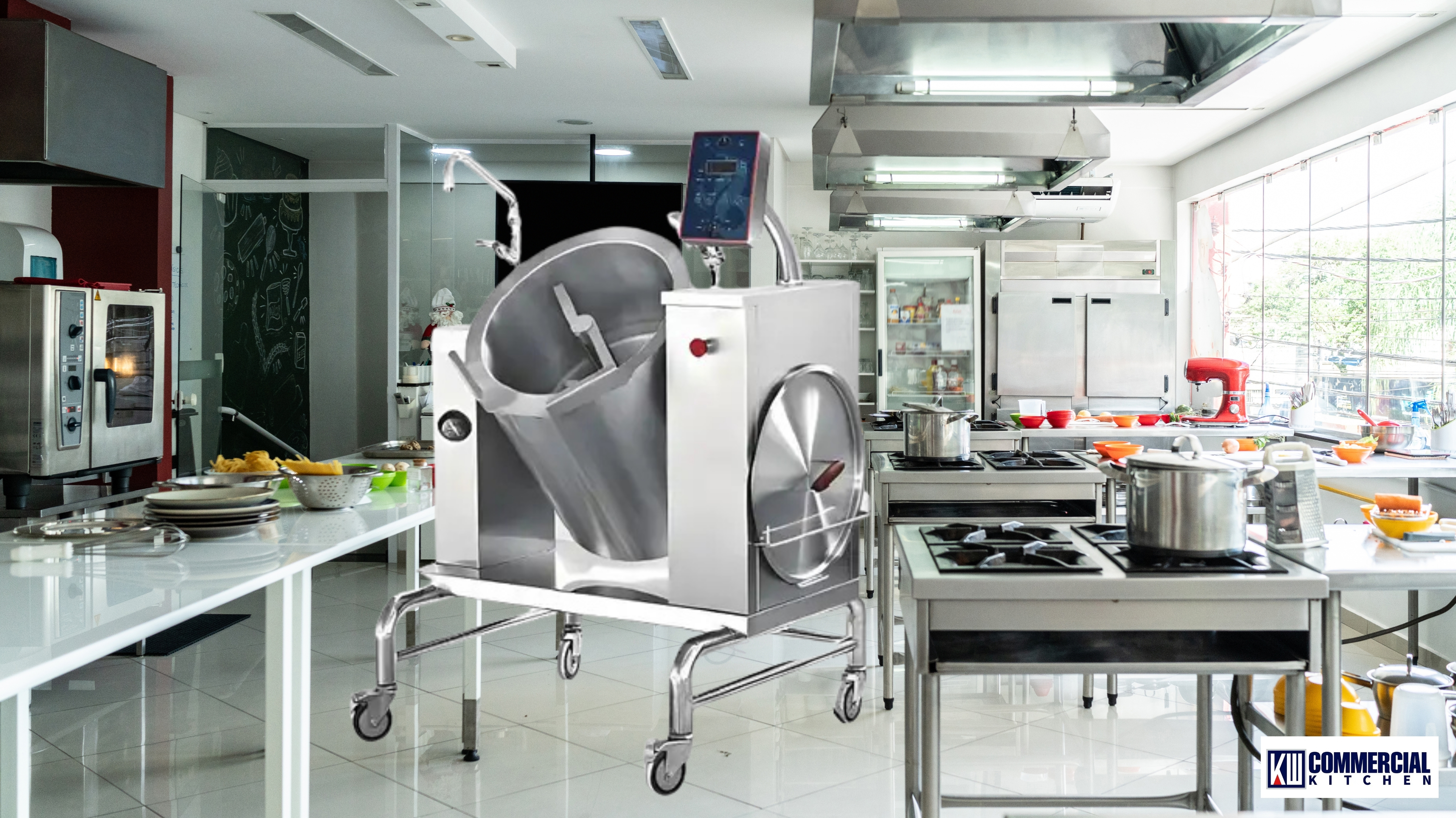 Bratt Pans & Tilting Boiling Pans (With or Without Mixer): 40–300 L Sizing, Installation & Cleaning Guide for Australia