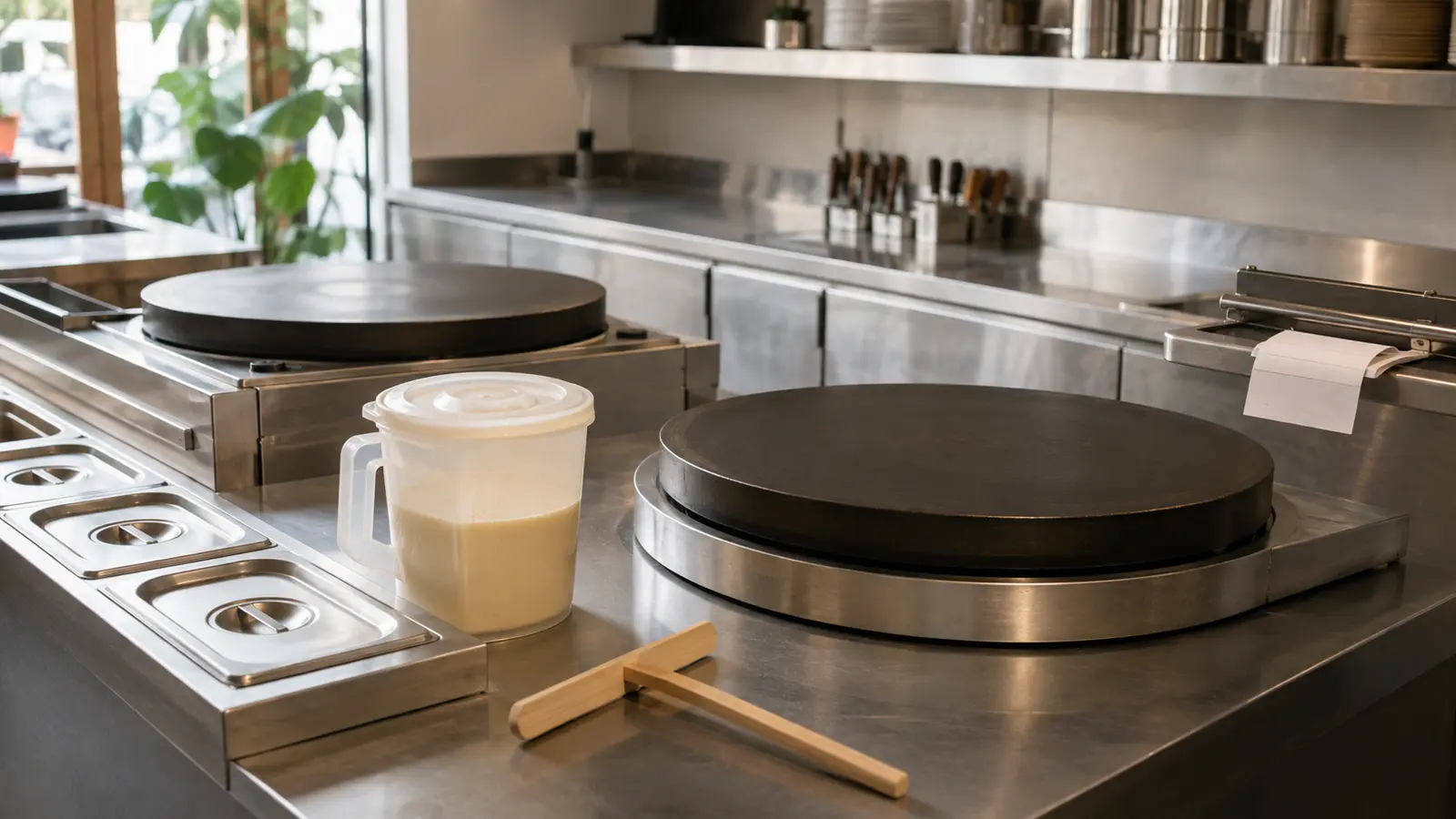 Commercial Crepe Maker Capacity Planning: Test the Service System Before You Buy