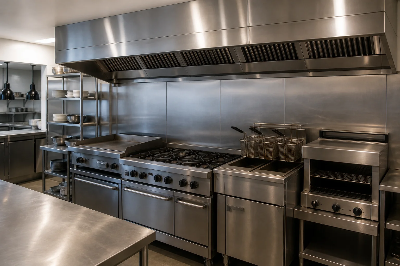 From Cooking Equipment List to Exhaust-Hood Decision: Where the Screen Stops