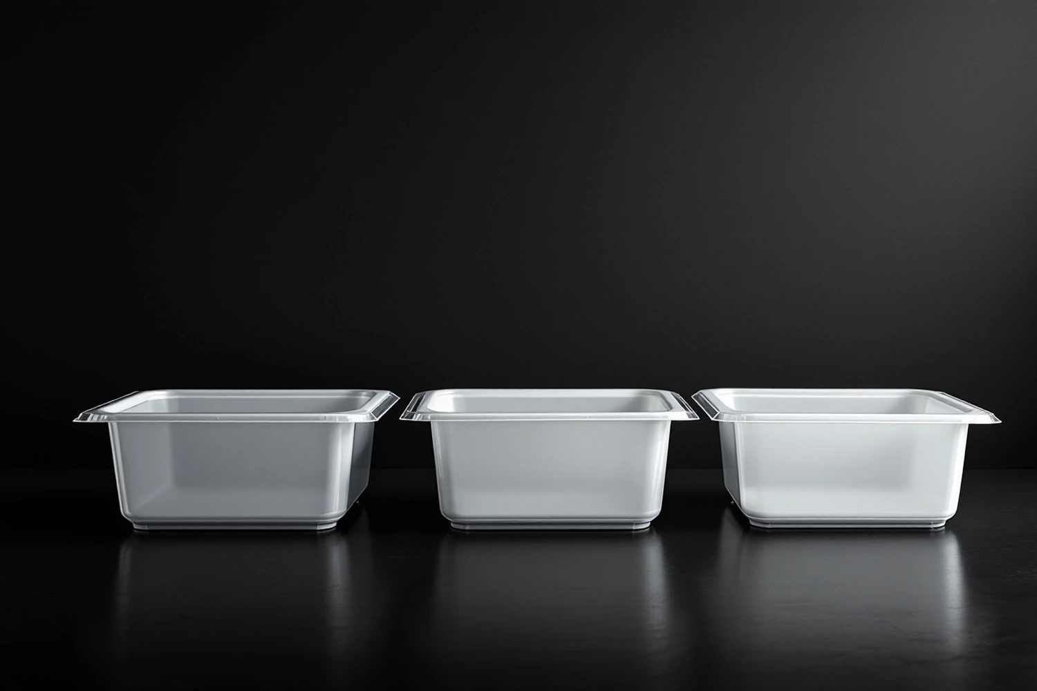 1/4 Clear Polycarbonate GN Pans - Commercial Kitchen Equipment | KW Commercial