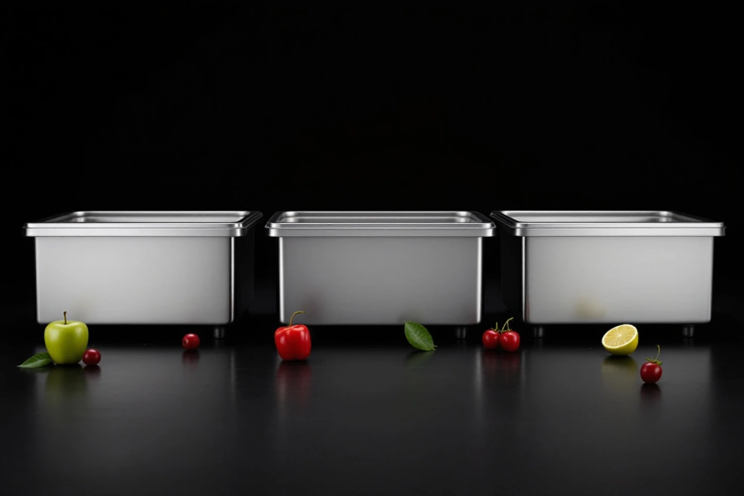 1/6 Size Gastronorm Pans - Commercial Kitchen Equipment | KW Commercial