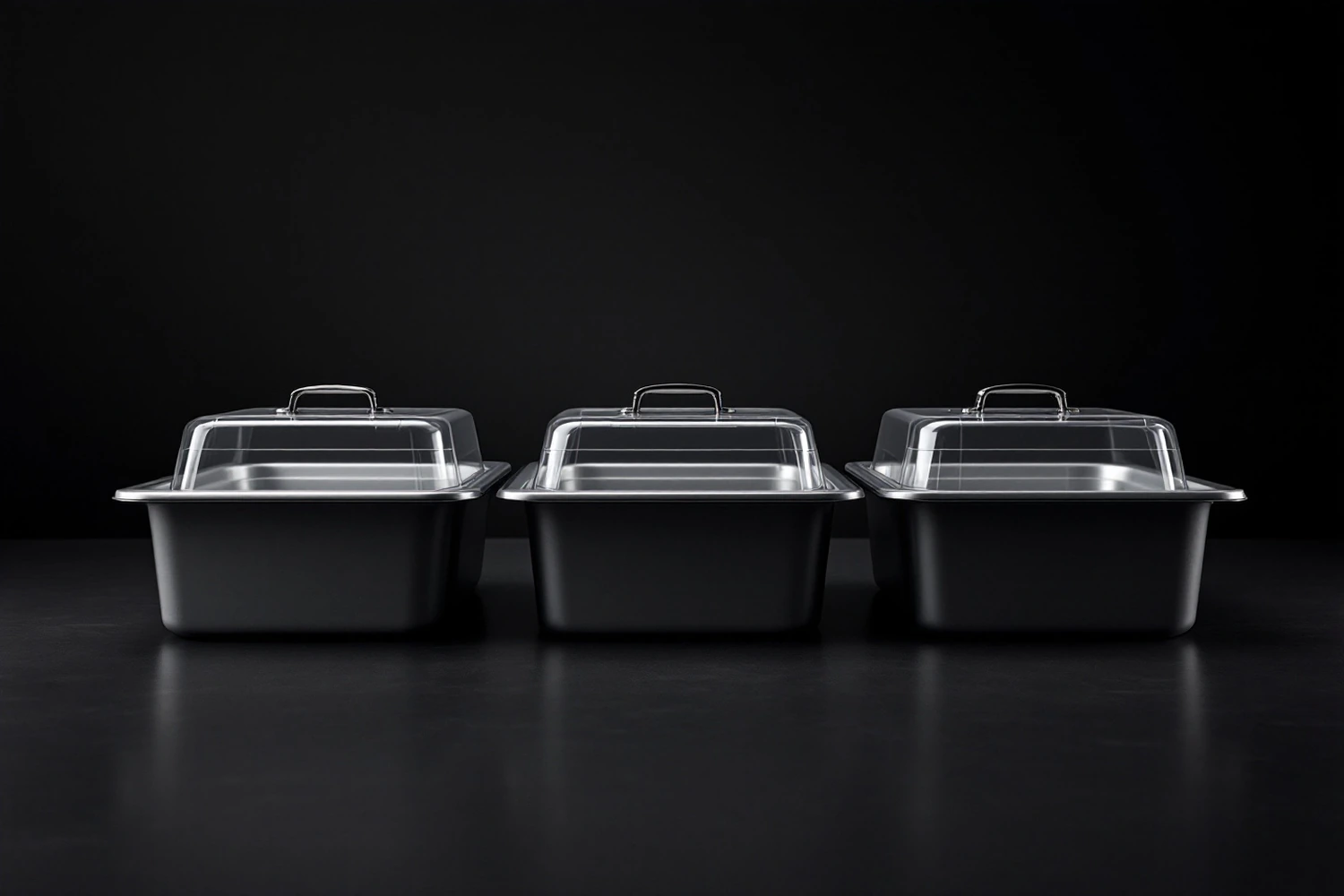 1/9 Clear Polypropylene Pans