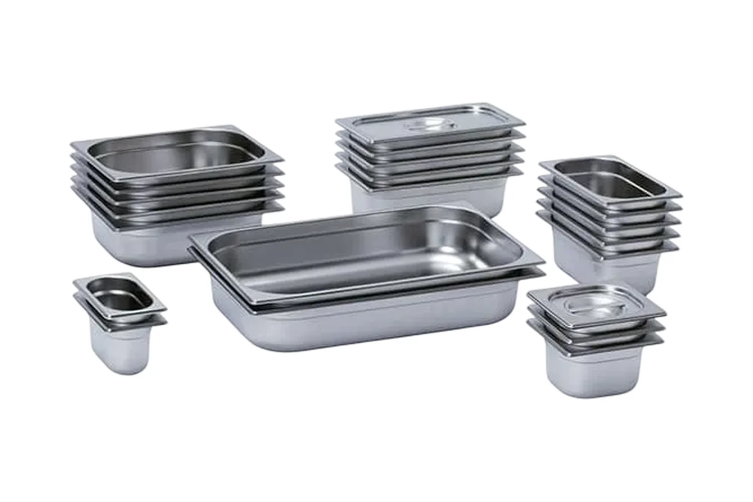 2/4 Size Gastronorm Pans