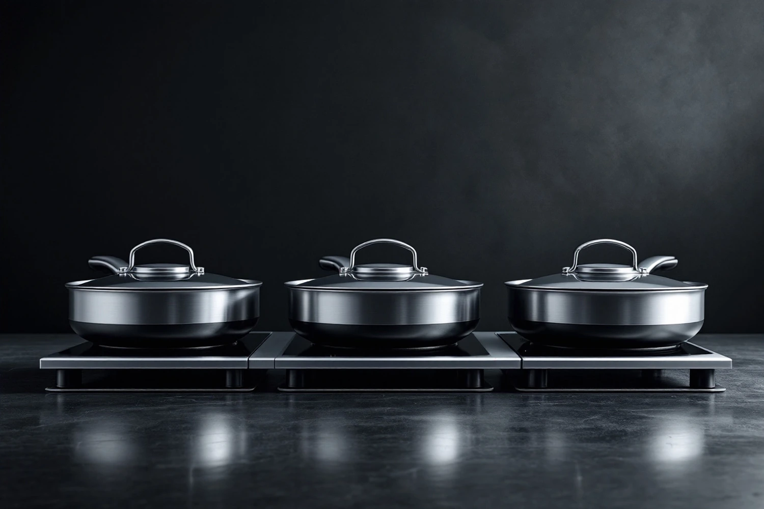 Commercial Frypans – Non-Stick, Stainless Steel & Aluminium