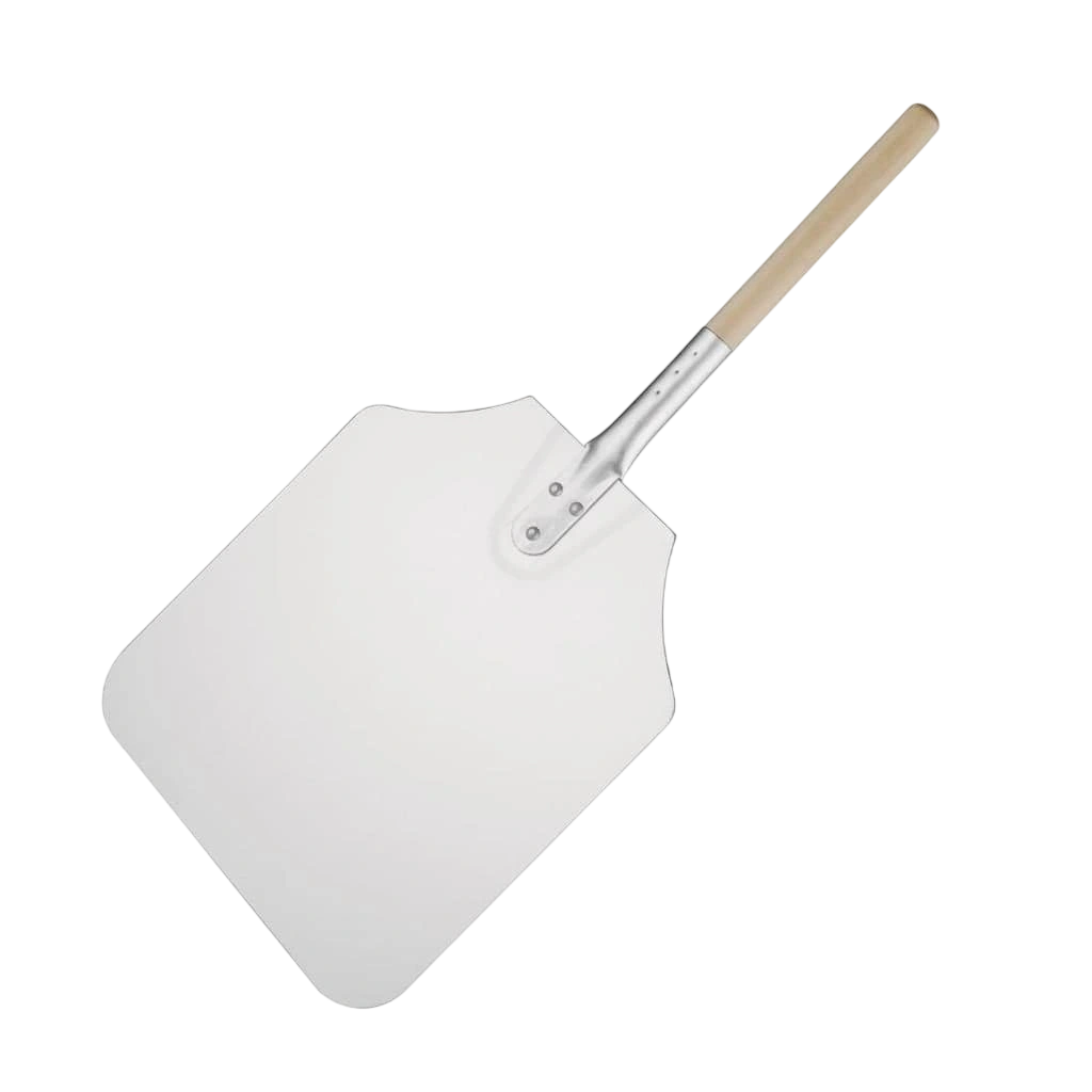 Vogue GE208 Pizza Peel Wood Handle Aluminum - 305x355mm 12x14" (Blade 660mm 26")