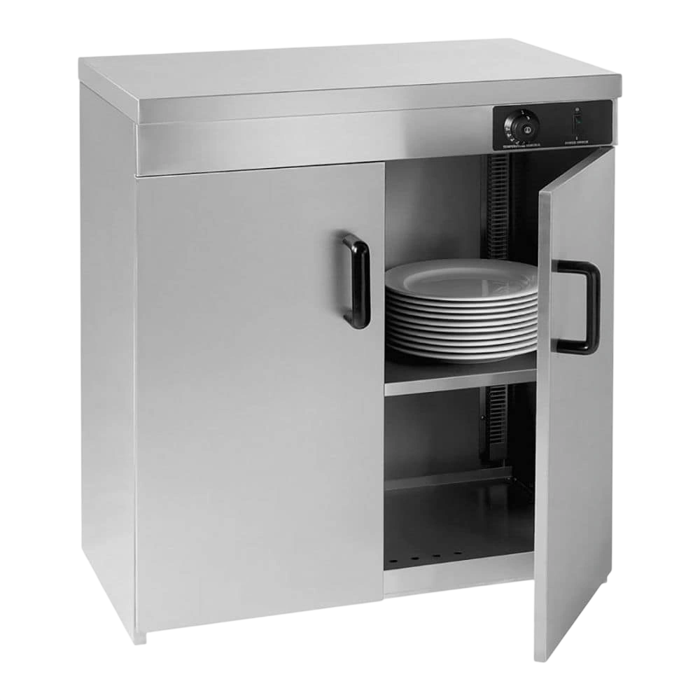 Benchstar PW-DE Double Cabinet Plate Warmer – 120 Plate Capacity, 750W commercial kitchen equipment