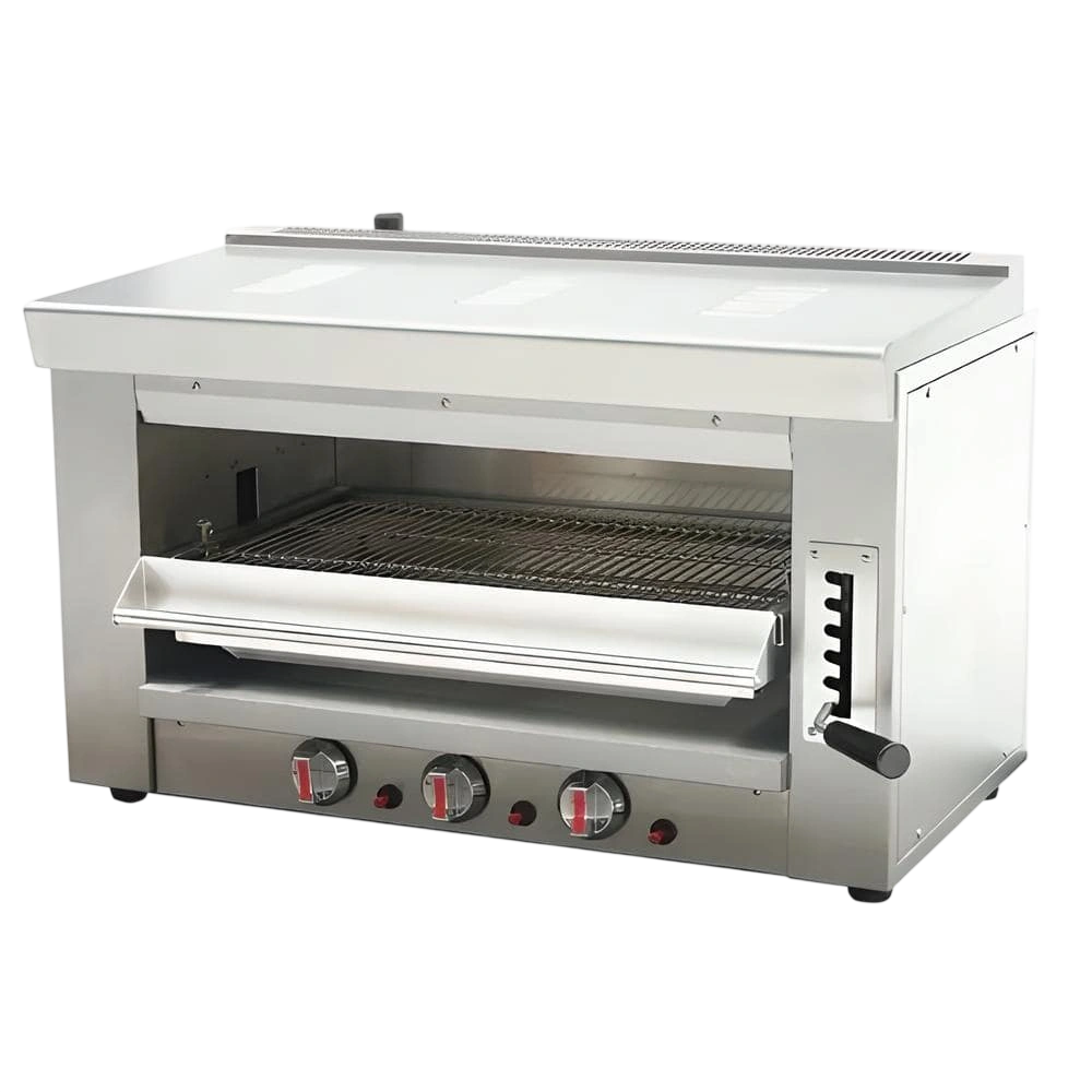 Gasmax REB-03ELPG Heavy Duty LPG Infrared Salamander – 42 MJ/h 914 mm commercial kitchen equipment