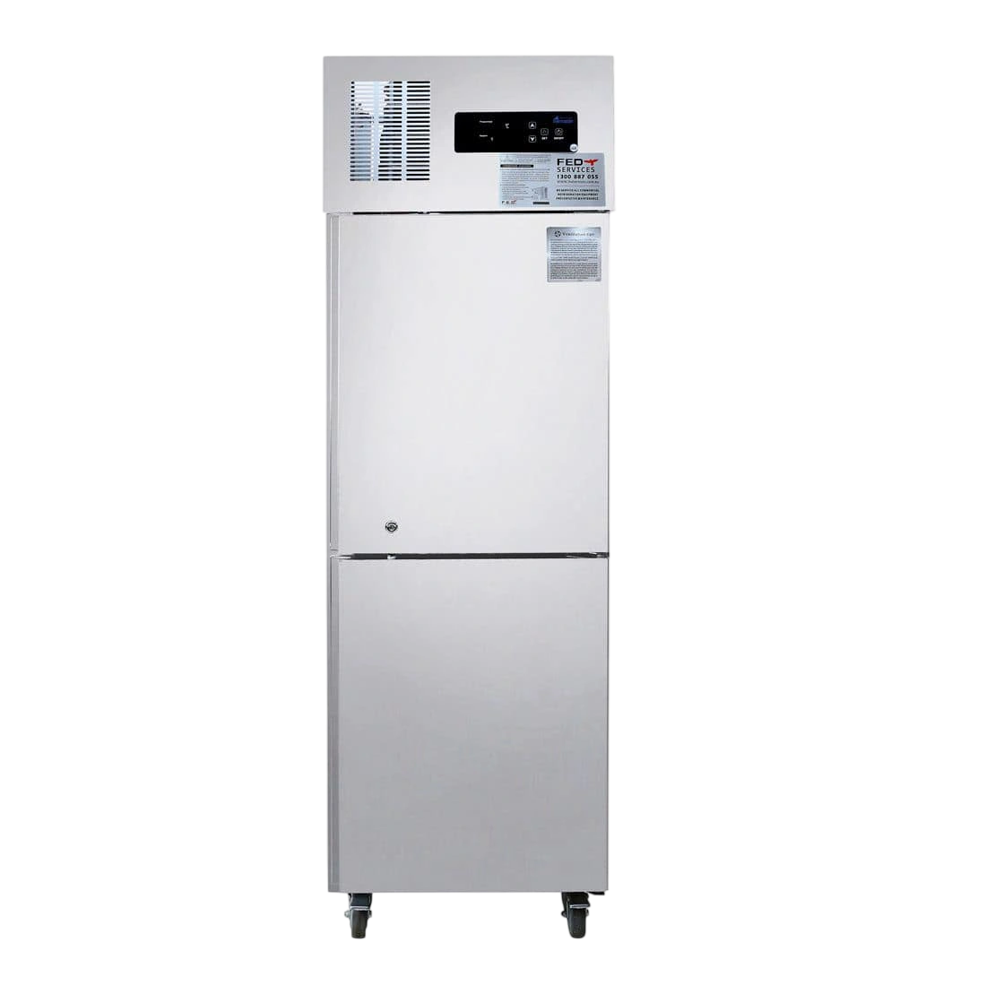 Thermaster SUC500 Tropical Fridge – 500L, 2 × Half Doors Stainless Steel commercial kitchen equipment