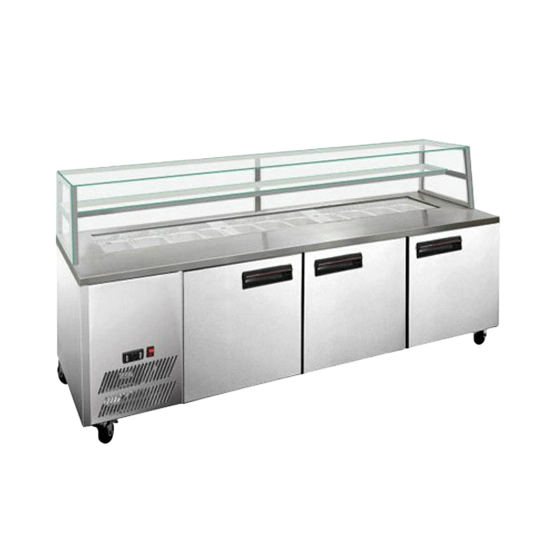 Thermaster SCB/21 Deluxe Sandwich Bar – 3 Door, 1000L, 11×1/3 GN commercial kitchen equipment