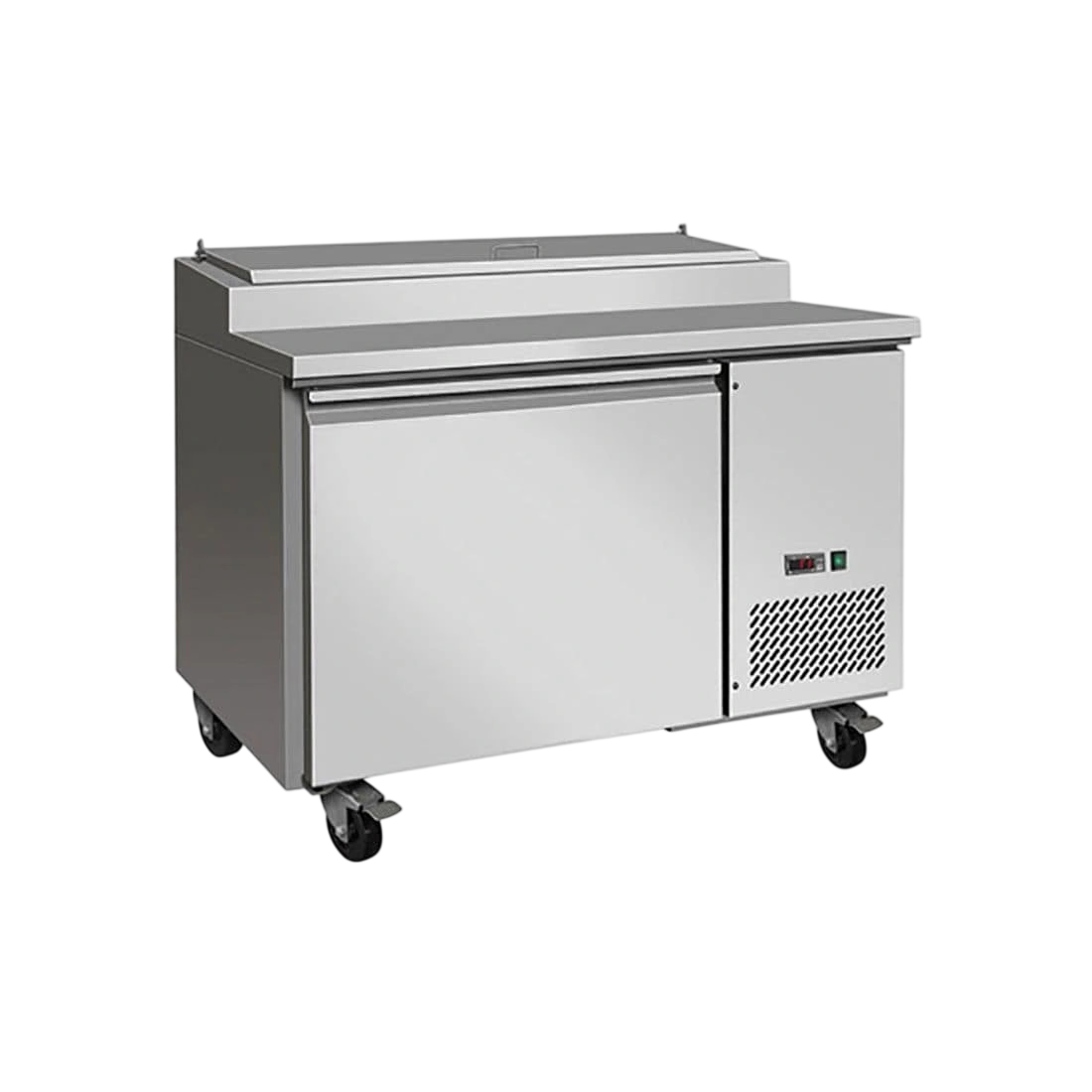 Thermaster TPB1200 Pizza Prep Bench – 1 Door, 470L, 6x 1/3 GN Pans Included commercial kitchen equipment