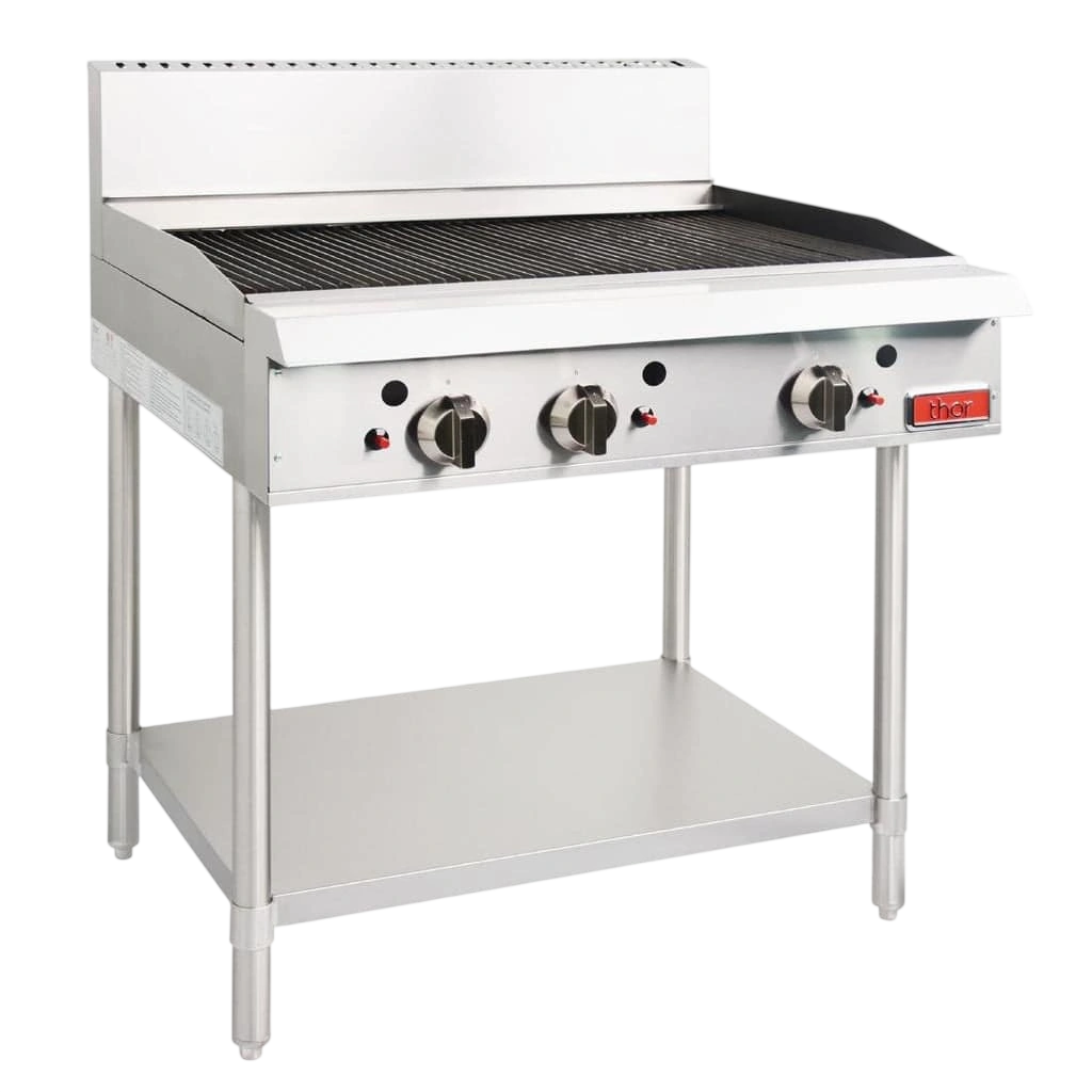 Thor GH104-P Gas Char Broiler 36" – Radiant, Flame Failure LPG commercial kitchen equipment