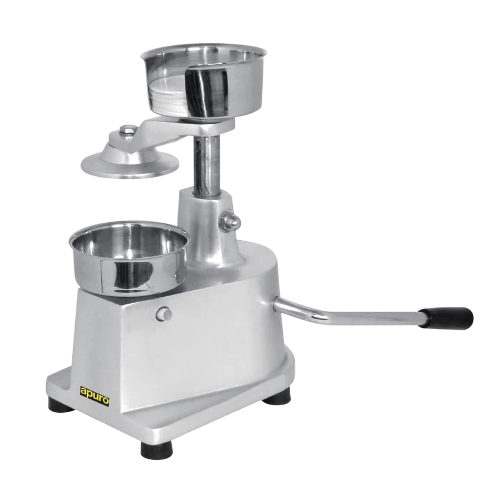 Apuro CE225-A Manual Hamburger Machine – 100 mm 4 oz Patty Press commercial kitchen equipment