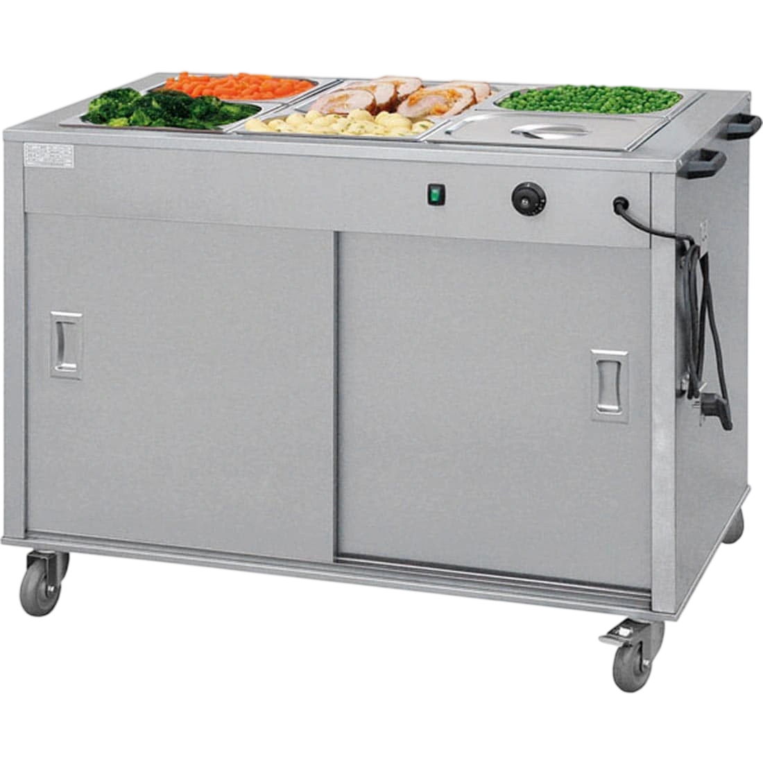 Modular Systems YC-3 Food Service Cart, Chilled – 1060 × 668 × 900 mm