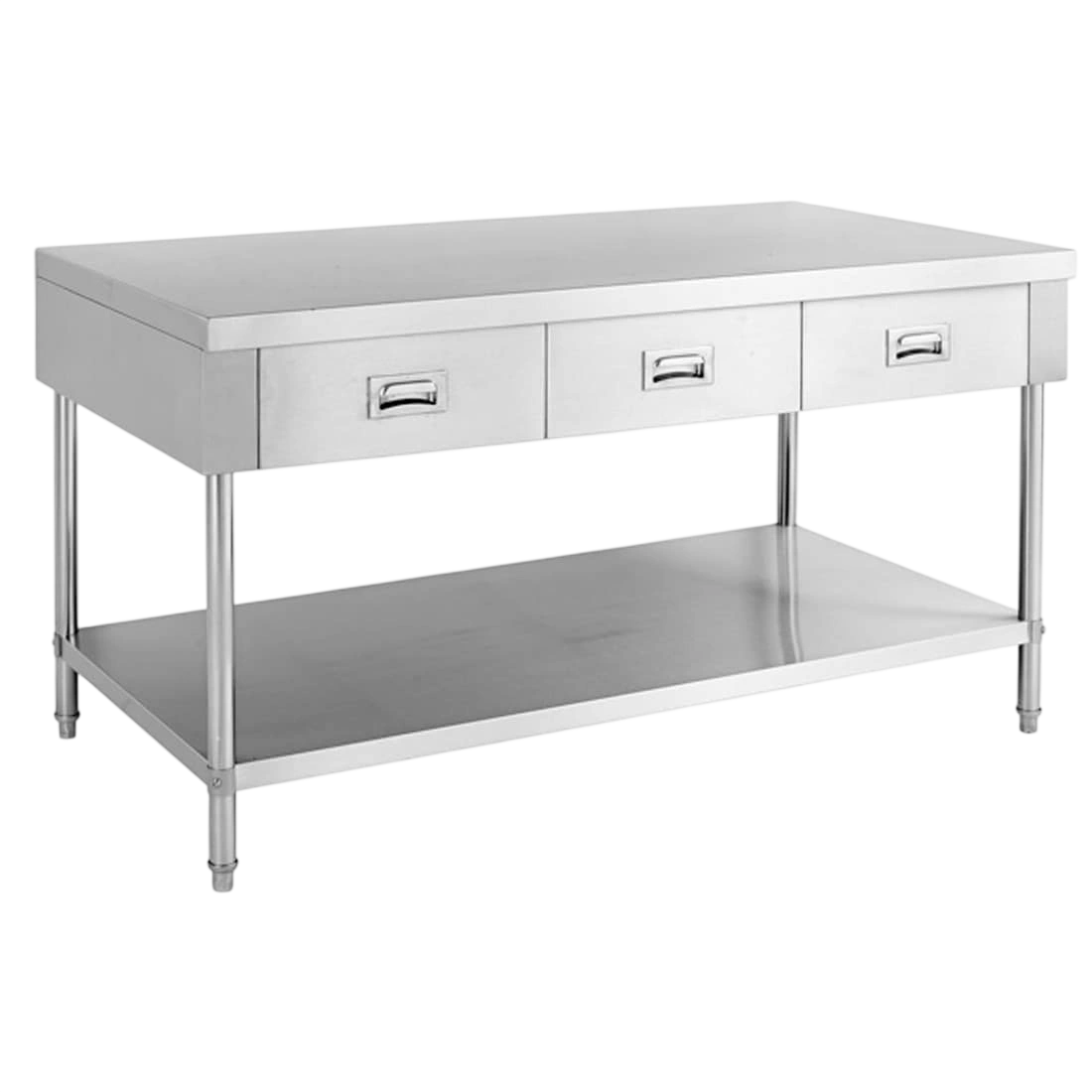 Modular Systems SWBD-7-1500 stainless 3-drawer workbench