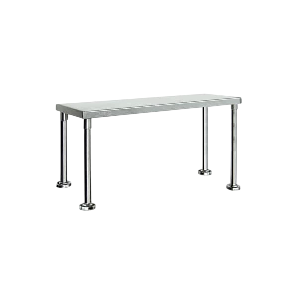 FED WBO1-1200 Single Tier Workbench Overshelf – 1200mm, 304 Grade commercial kitchen equipment