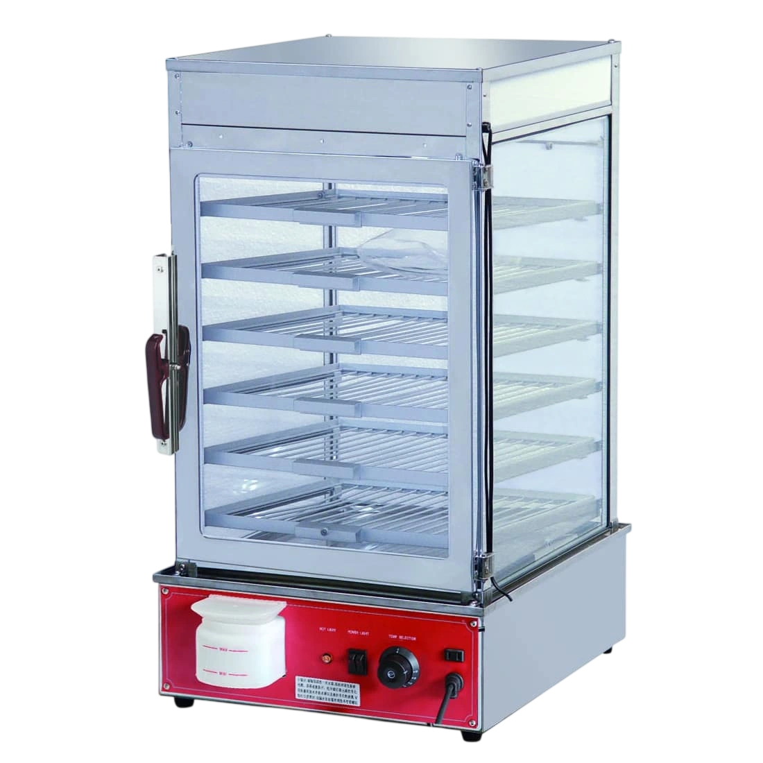 Benchstar MME-600H-S Electric Steamer Cabinet – 1.2kW with Double-Glazed Display commercial kitchen equipment