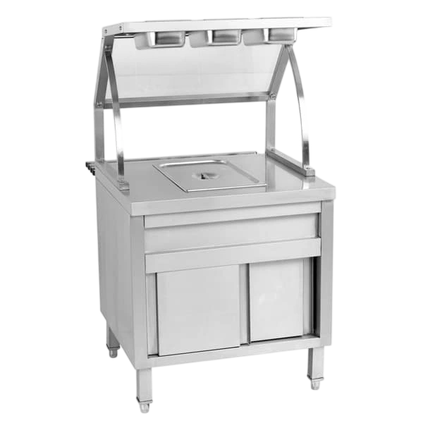 FED BS1A Ambient Bain Marie Cabinet – Single Pan, Stainless Steel commercial kitchen equipment