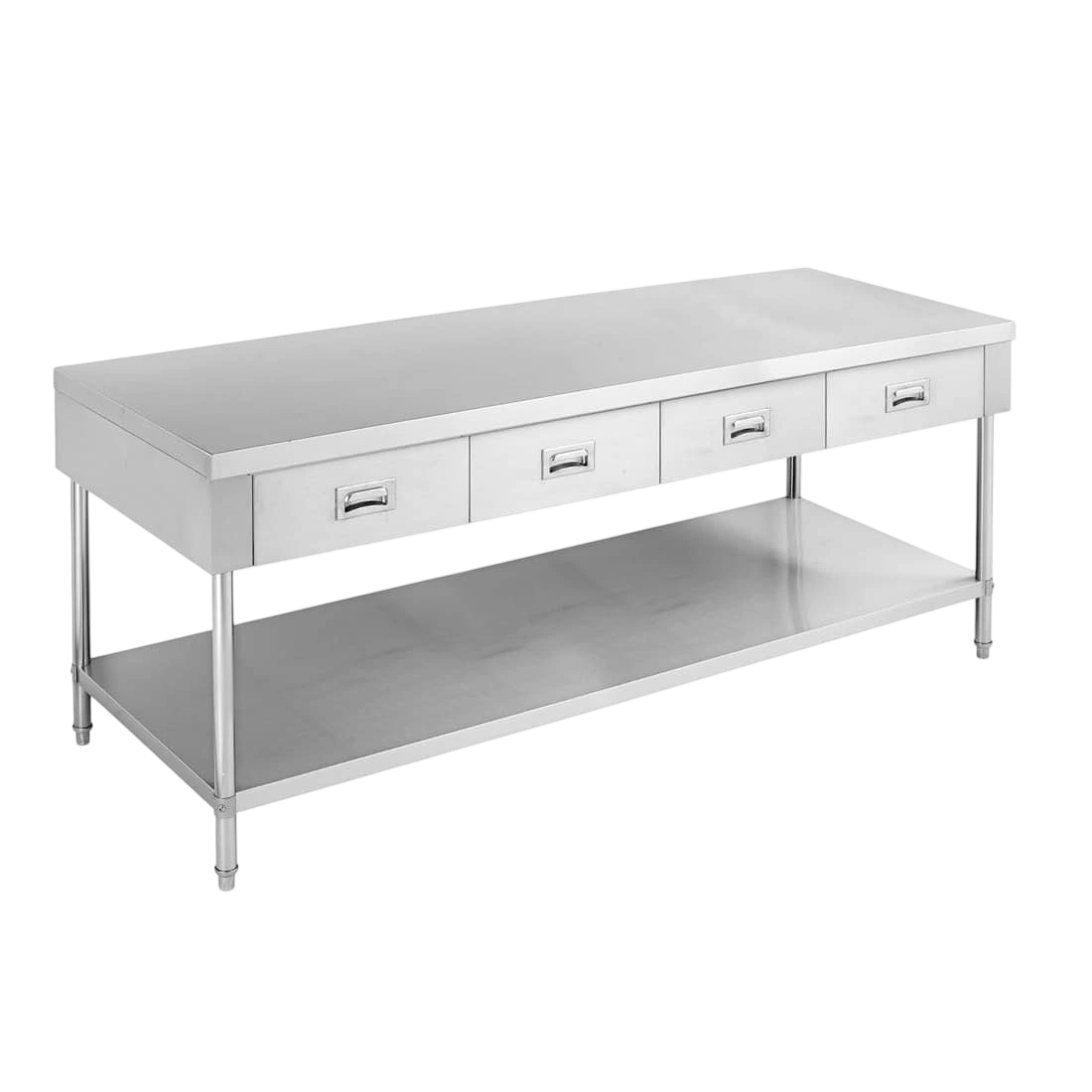 Modular Systems SWBD-7-1800 stainless 4-drawer workbench
