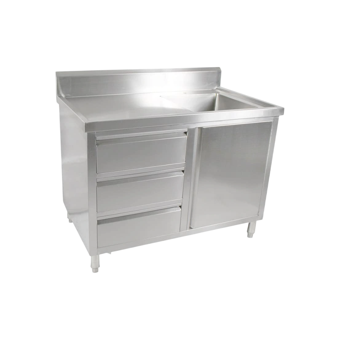 Modular Systems SC-6-1200R-H Cabinet with Right Sink