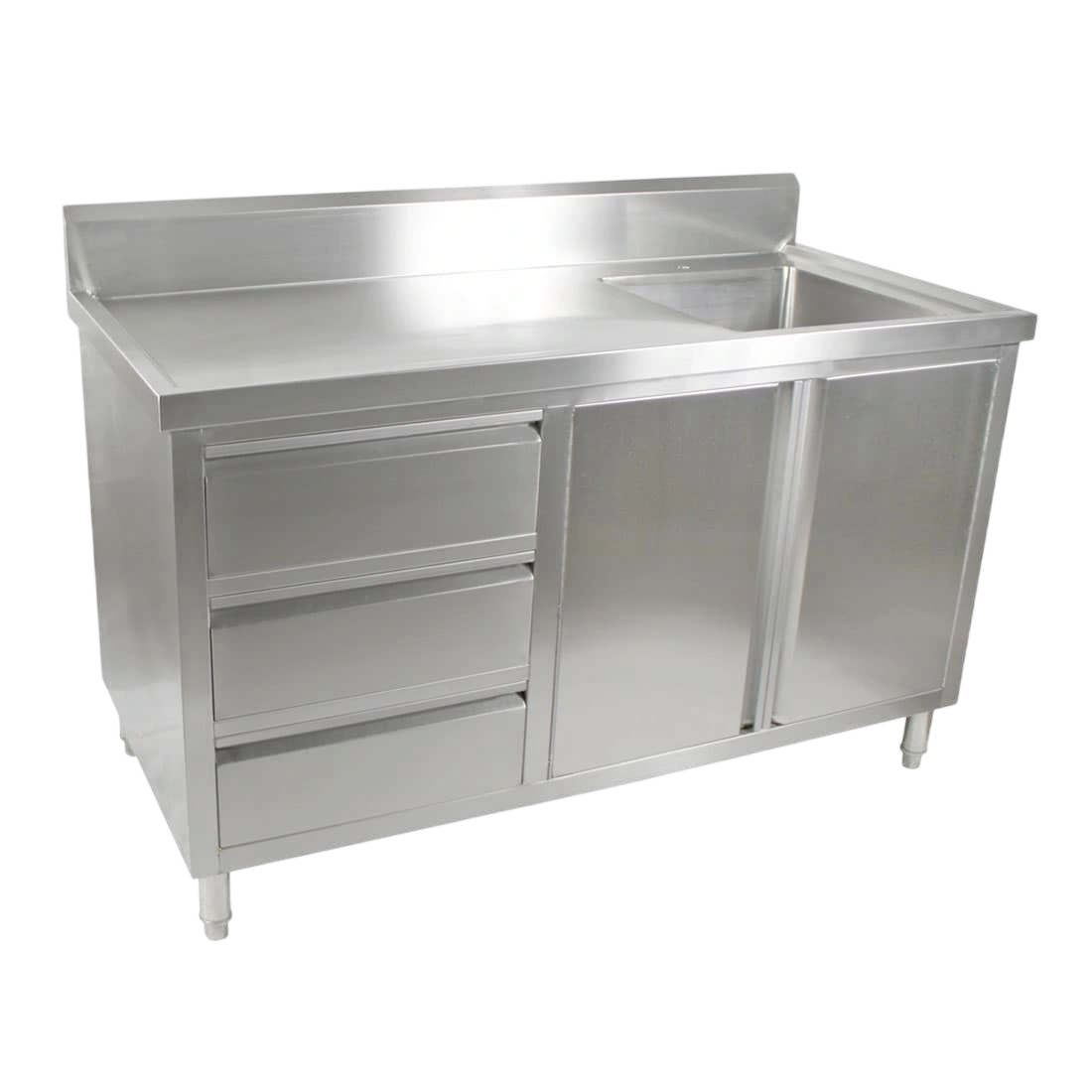 Modular Systems SC-6-1500R-H Cabinet with Right Sink