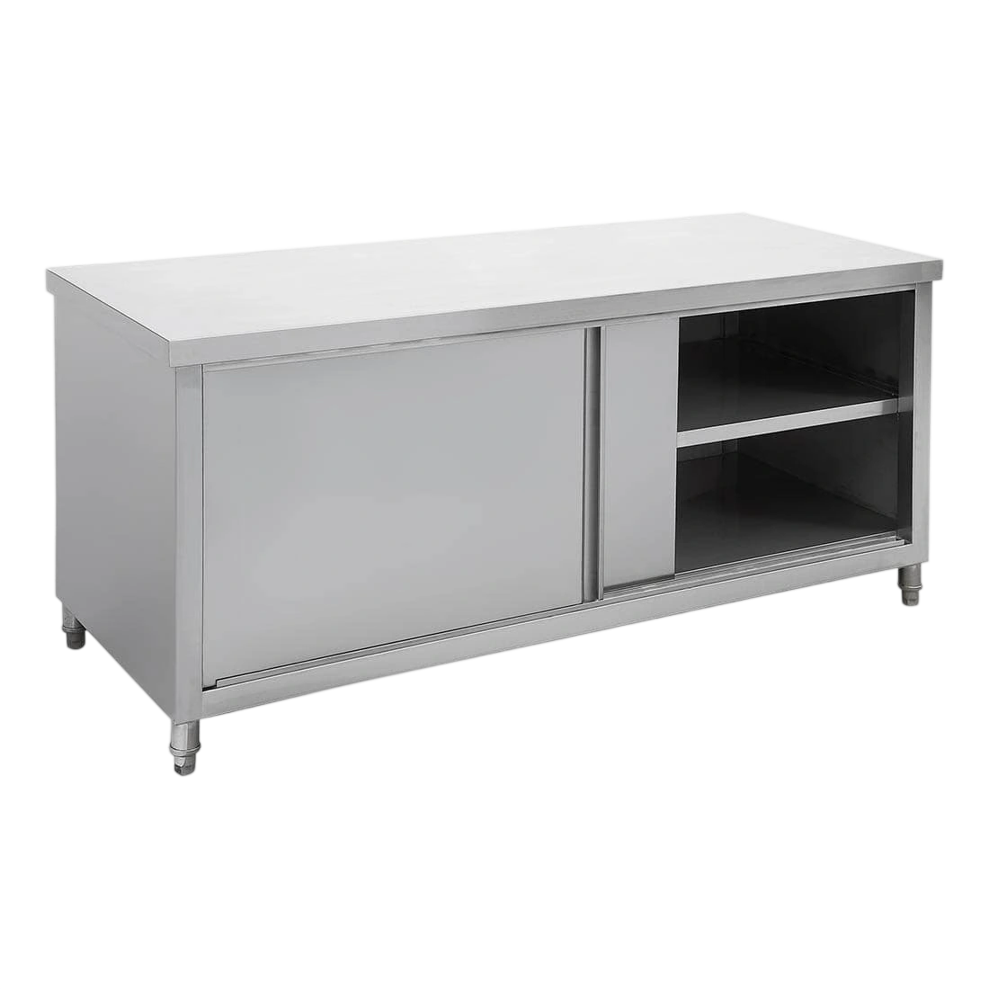 FED STHT6-1200-H Pass-Thru Workbench Cabinet – 1200mm commercial kitchen equipment