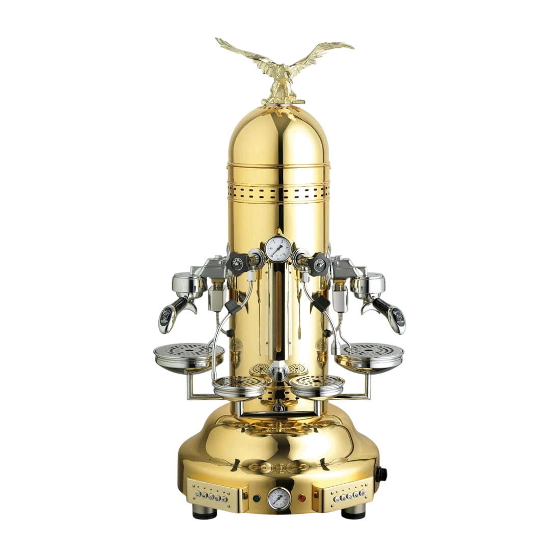 Bezzera BZEAGLEG2E 2 Group Gold Espresso Machine | Classic Italian Elegance commercial kitchen equipment