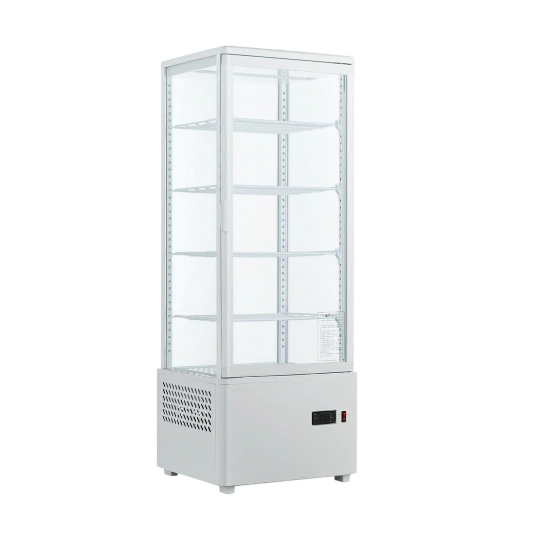 Thermaster TCBD108L Four-Sided Countertop Display Fridge | 108L commercial kitchen equipment