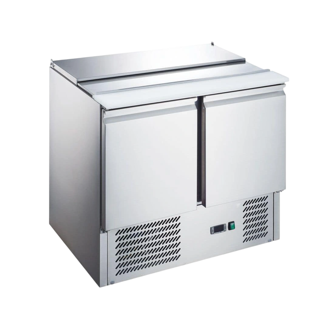 FED-X Two Door Pizza Prep Fridge - XGNS900S commercial kitchen equipment