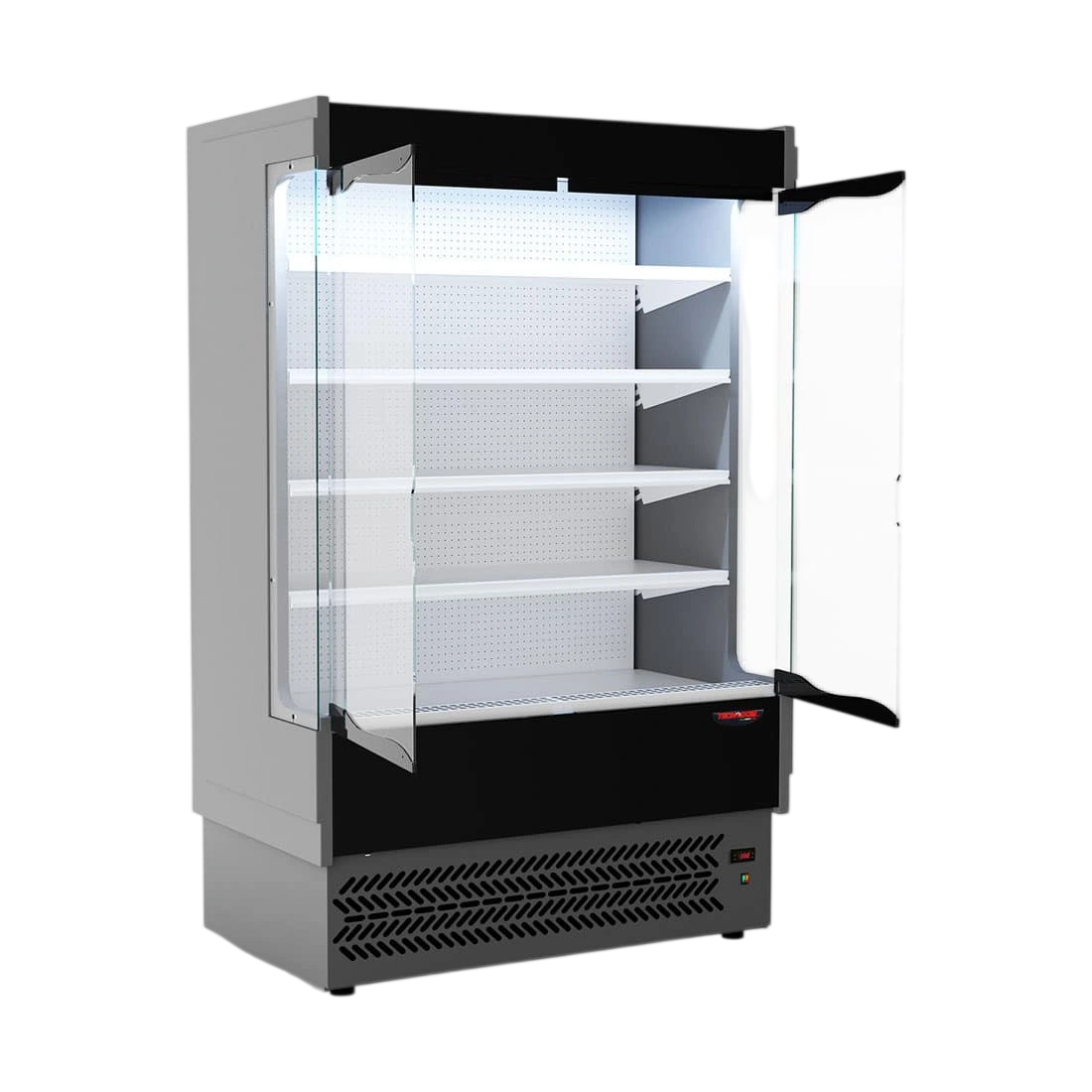 Tecnodom TDVB80-CA-125 Vulcano Supermarket 2 Door Display – 1330 mm commercial kitchen equipment