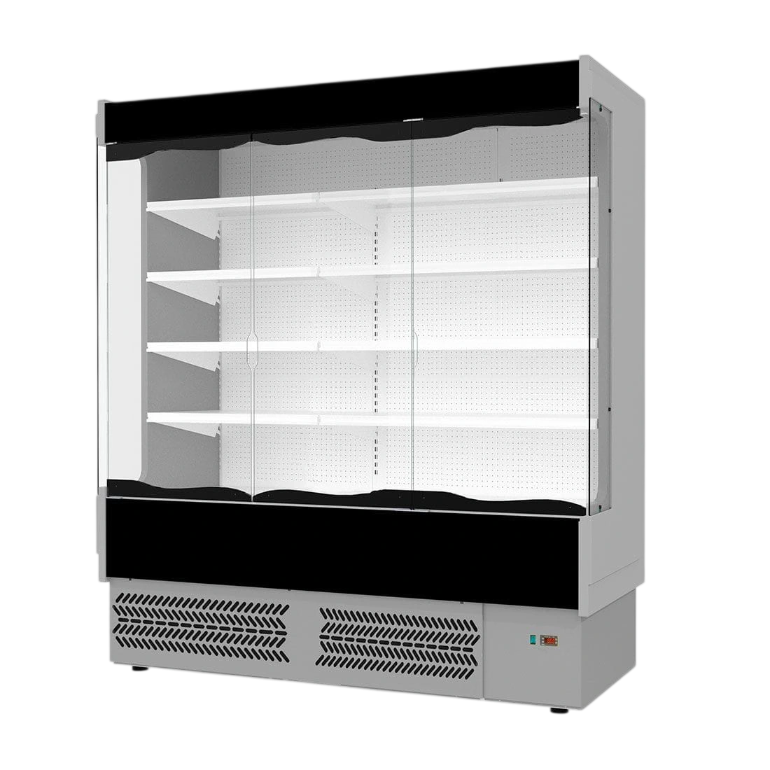 Tecnodom TDVB80-CA-187 Vulcano Supermarket 3 Door Display commercial kitchen equipment