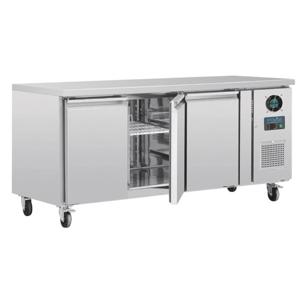 Polar G600-A U-Series Triple Door Counter Freezer – 417L commercial kitchen equipment