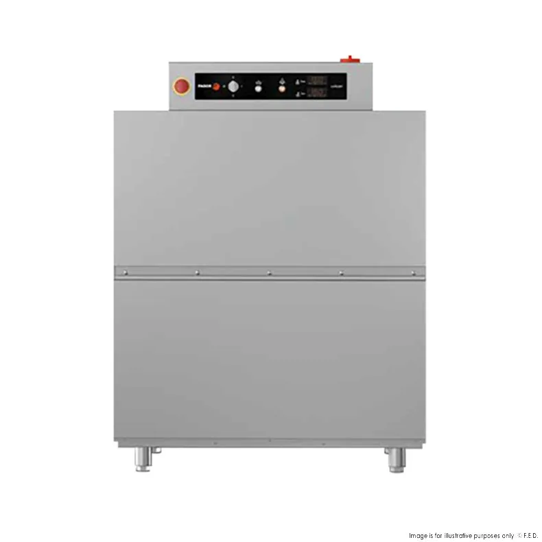 Fagor CCO-120DCW stainless electric conveyor dishwasher
