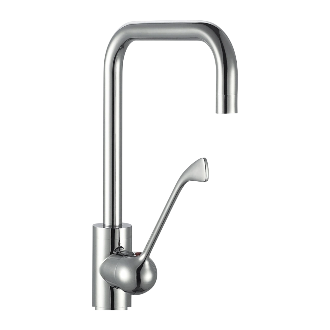 Sunmixer T20111 Deck Mounted Faucet – Wrist-Action Handle, Hot & Cold, Nozzle Spout commercial kitchen equipment