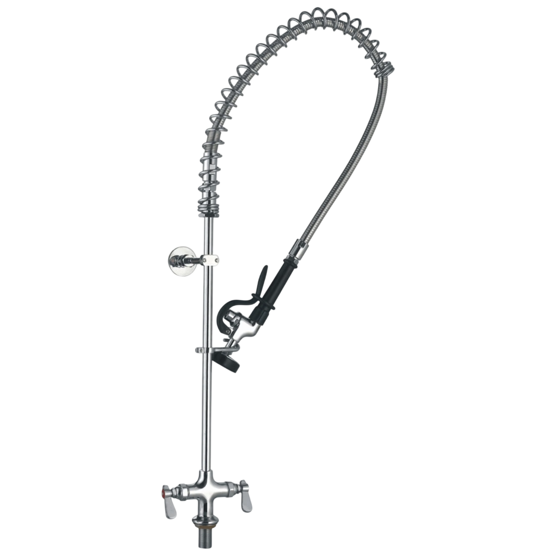 Sunmixer T98001-1 Pre-Rinse Unit – 510mm Riser, 1118mm Hose, Deck Mount commercial kitchen equipment
