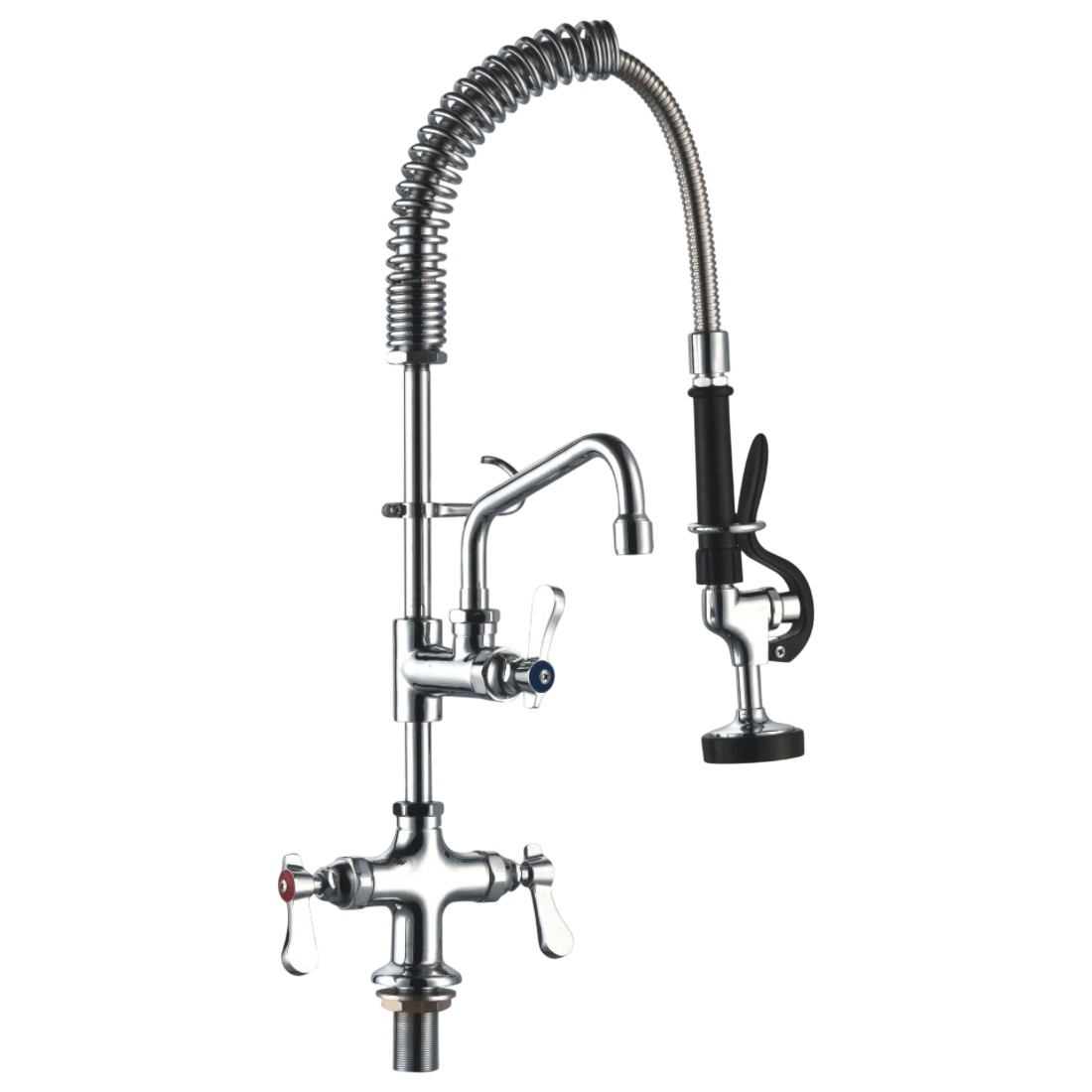 Sunmixer T98001MN-2 Pre Rinse Unit with Add-On Faucet & 152mm Swing Nozzle commercial kitchen equipment