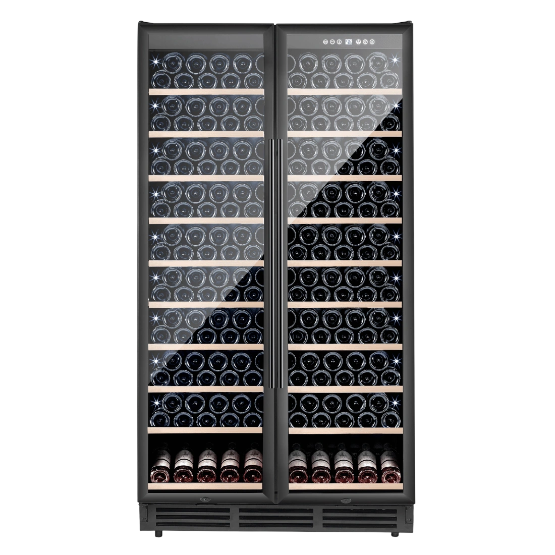Thermaster WB-218B Dual Zone Wine Cooler – 710L, 218 Bottles commercial kitchen equipment