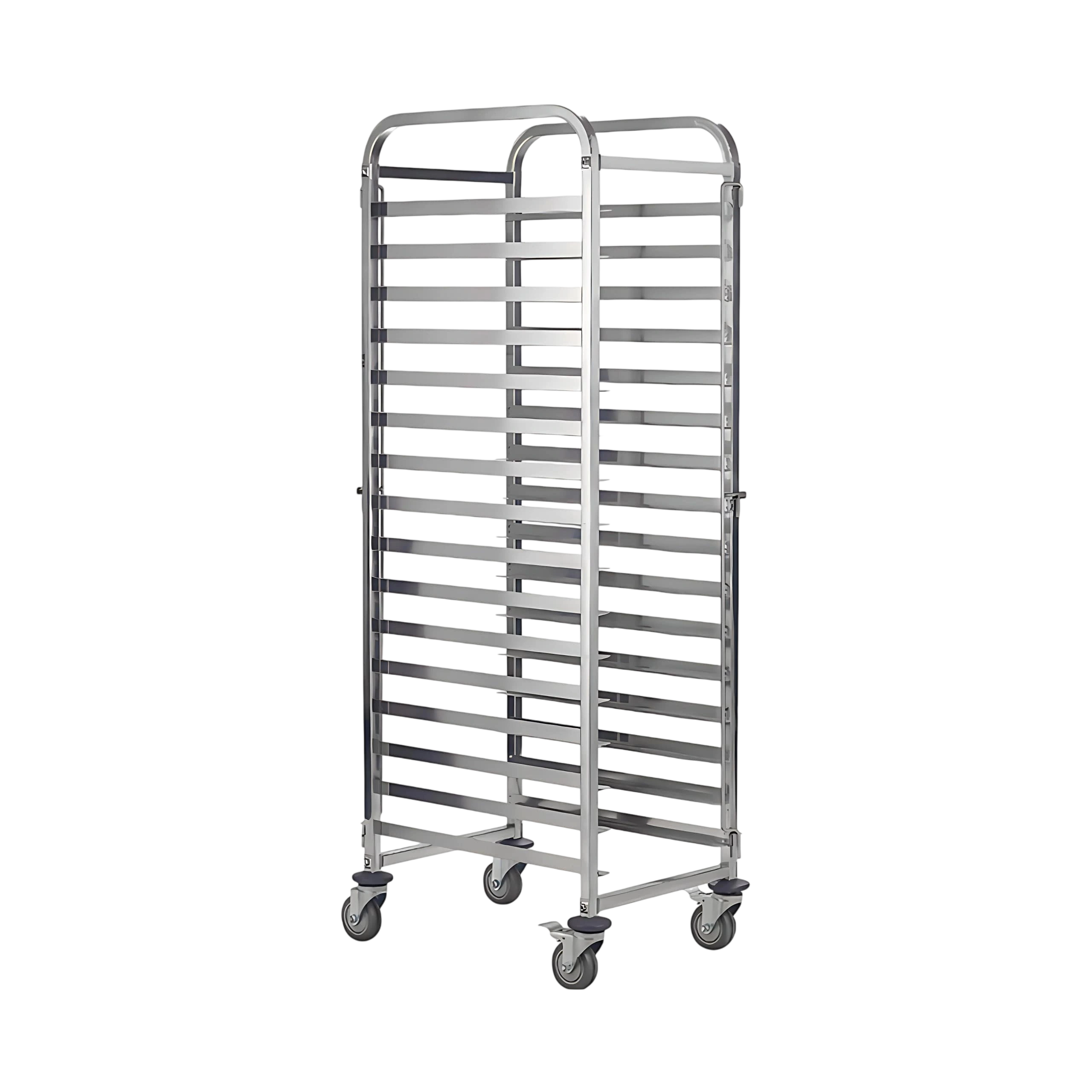 Kitchen Knock 393577 GN Pan Trolley – 16 Tier 1/1 Size, Stainless Steel commercial kitchen equipment