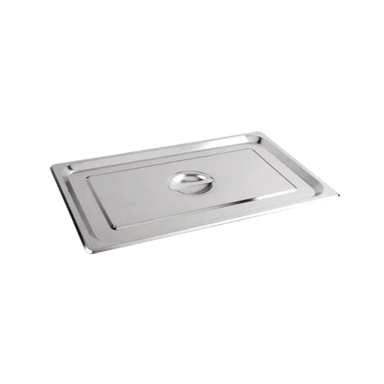 Kitchen Knock 393545 Stainless Steel Lid for GN Pan 1/1 – Pack of 6 commercial kitchen equipment