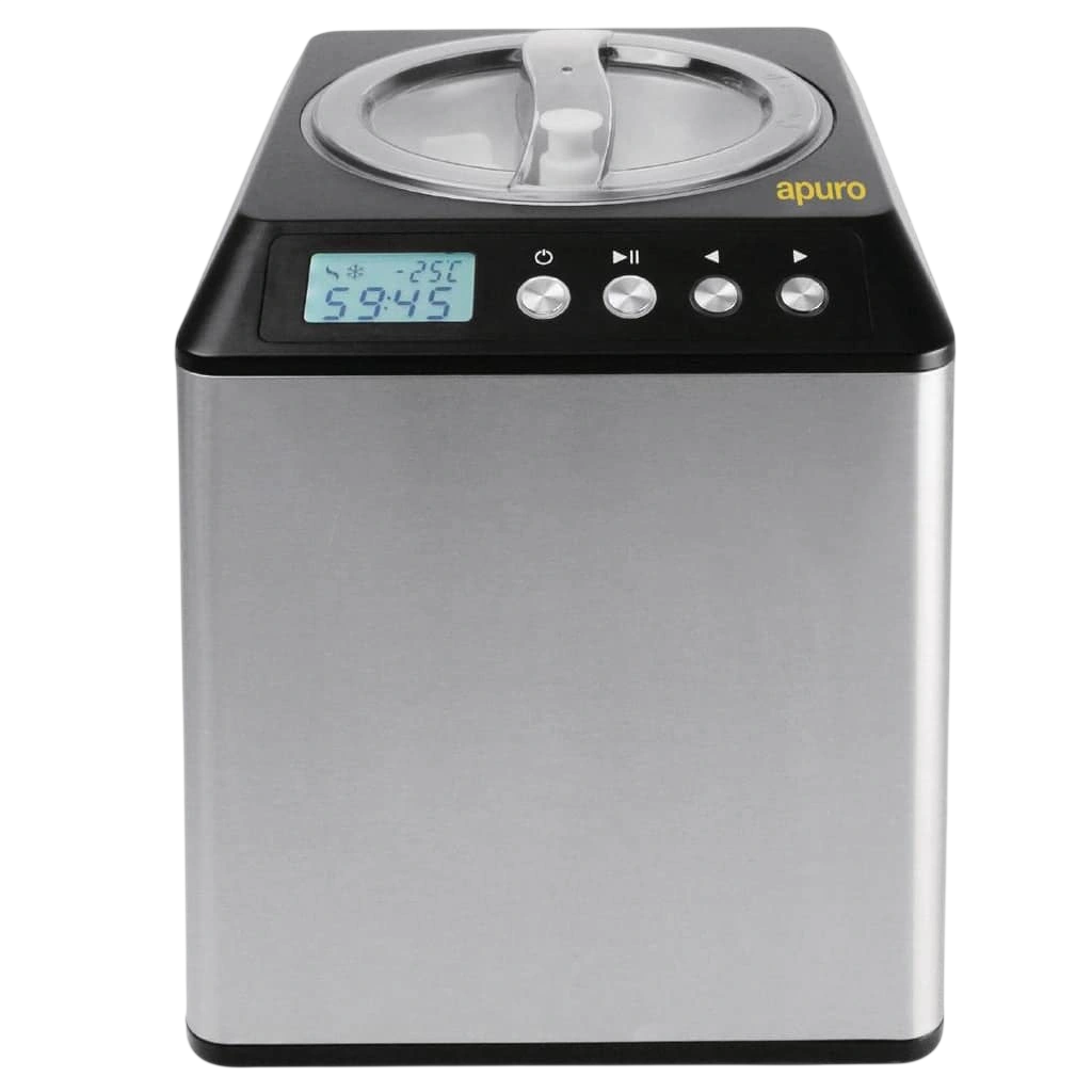 Apuro CM289-A Ice Cream Maker – 2L, Stainless Steel, No Pre-Freezing commercial kitchen equipment