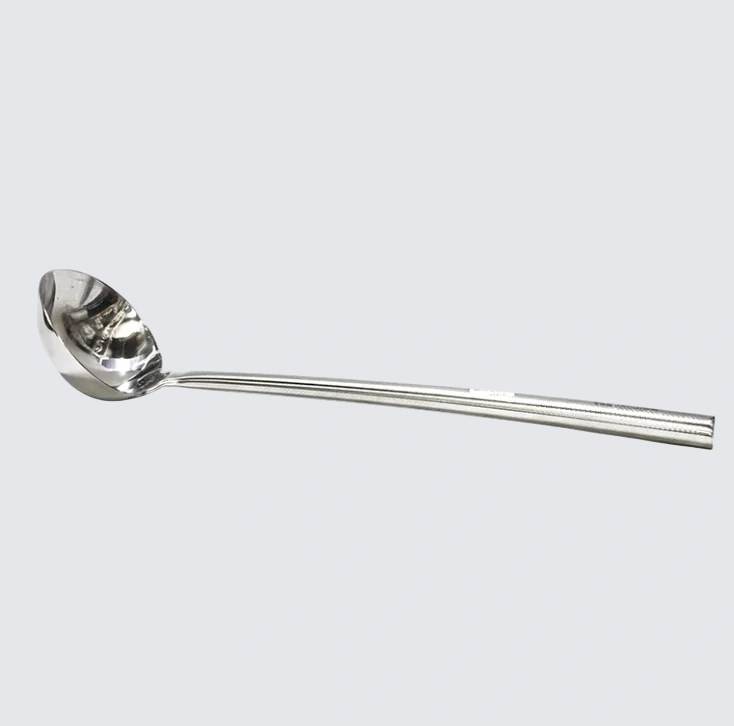Large Chinese Soup Ladle - 500ml Stainless Steel (2-Pack) commercial kitchen equipment