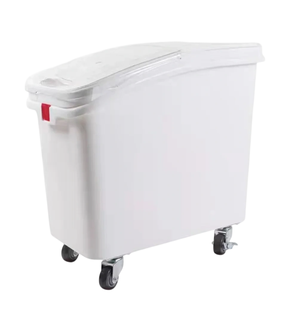 Kitchen Knock 080019 Ingredient Bin White - 81L - 760mm*330mm*740mm