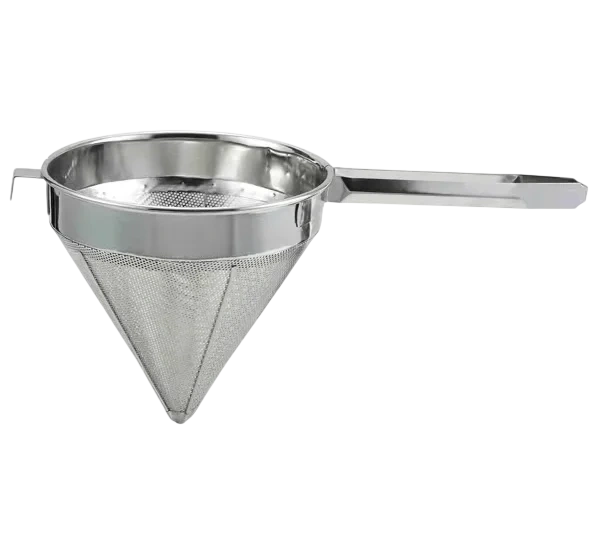 KitchenKnock Stainless Steel Coarse Conical Strainer 250mm 406668 commercial kitchen equipment