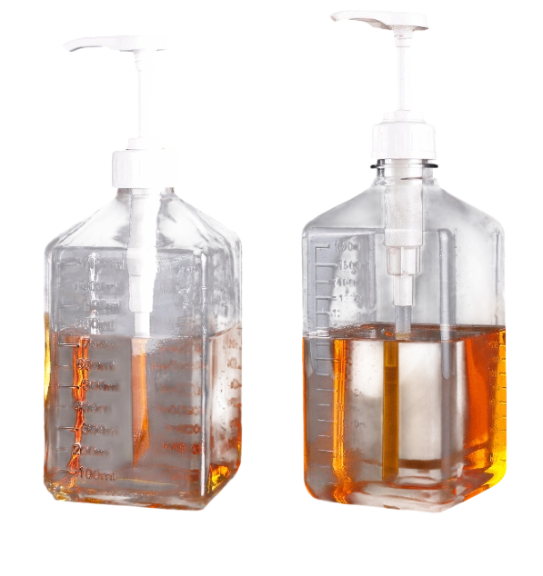 plastic bottle with 8ml pump 1600ml 60081 (60081) commercial kitchen equipment