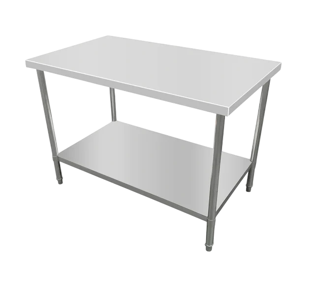 Kitchen Knock Full Stainless Steel Flat Work Bench – 900 x 600mm – 423913